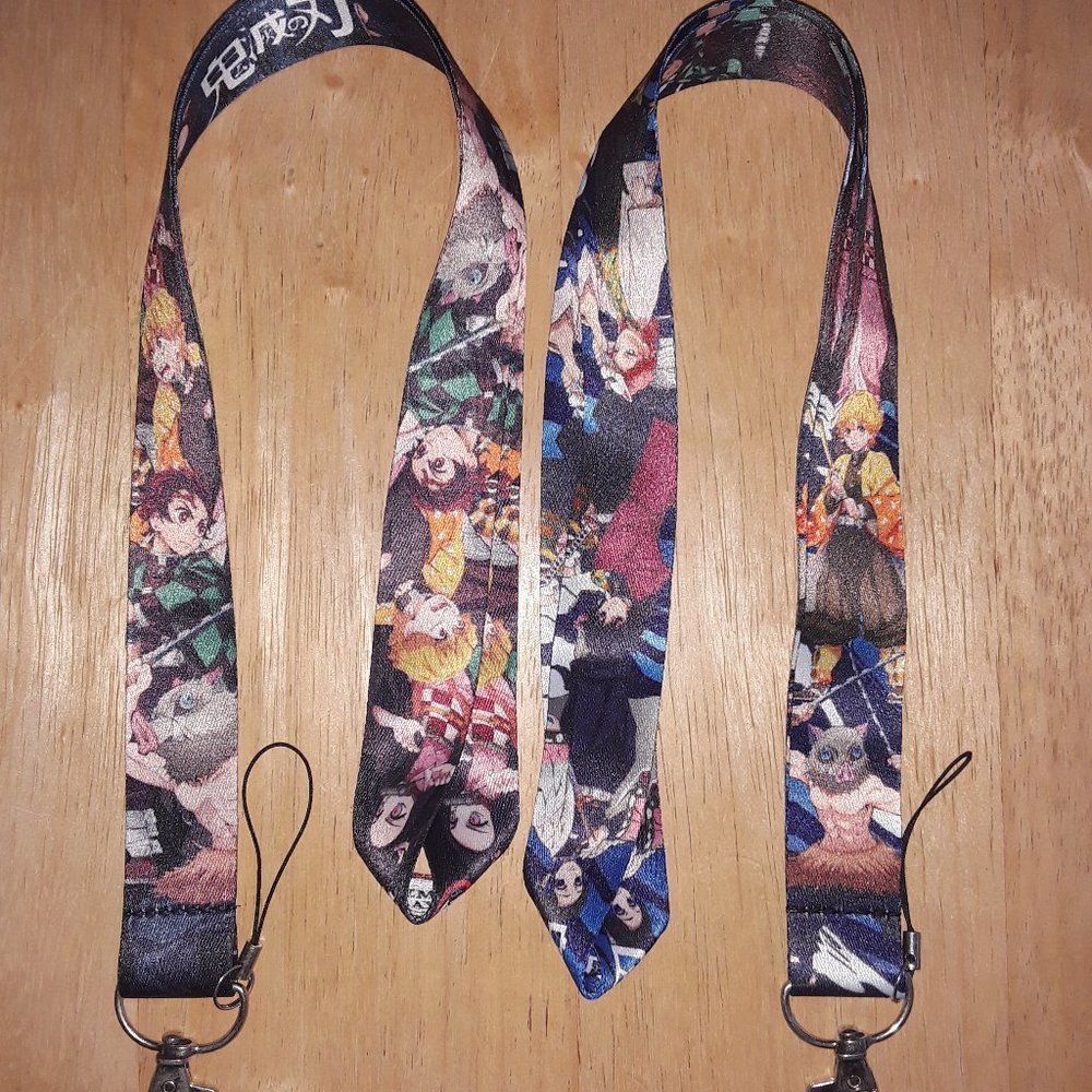 Anime Demon Slayer Kimetsu Combo H Lanyard